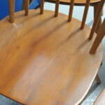 a set of six vintage ercol windsor hoop back model 370 chairs