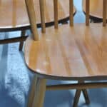 a set of six vintage ercol windsor hoop back model 370 chairs