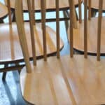 a set of six vintage ercol windsor hoop back model 370 chairs