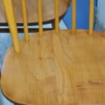 a set of six vintage ercol windsor hoop back chairs including two carvers