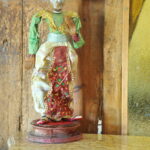 an antique middle eastern puppet