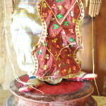 an antique middle eastern puppet