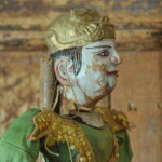 an antique middle eastern puppet