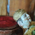an antique middle eastern puppet
