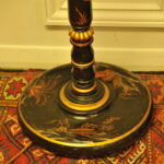 pair of antique chinoiserie standard lamps