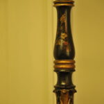 pair of antique chinoiserie standard lamps