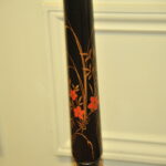 pair of antique chinoiserie standard lamps