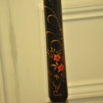 pair of antique chinoiserie standard lamps