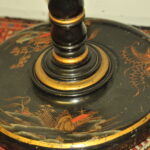 pair of antique chinoiserie standard lamps
