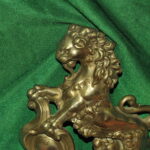 an antique french louis xv style fireplace fender