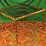 a vintage french mid c maison jansen brass and glass table