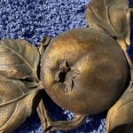 stunning and rare set of 19 gilt bronze appliques by poix blin